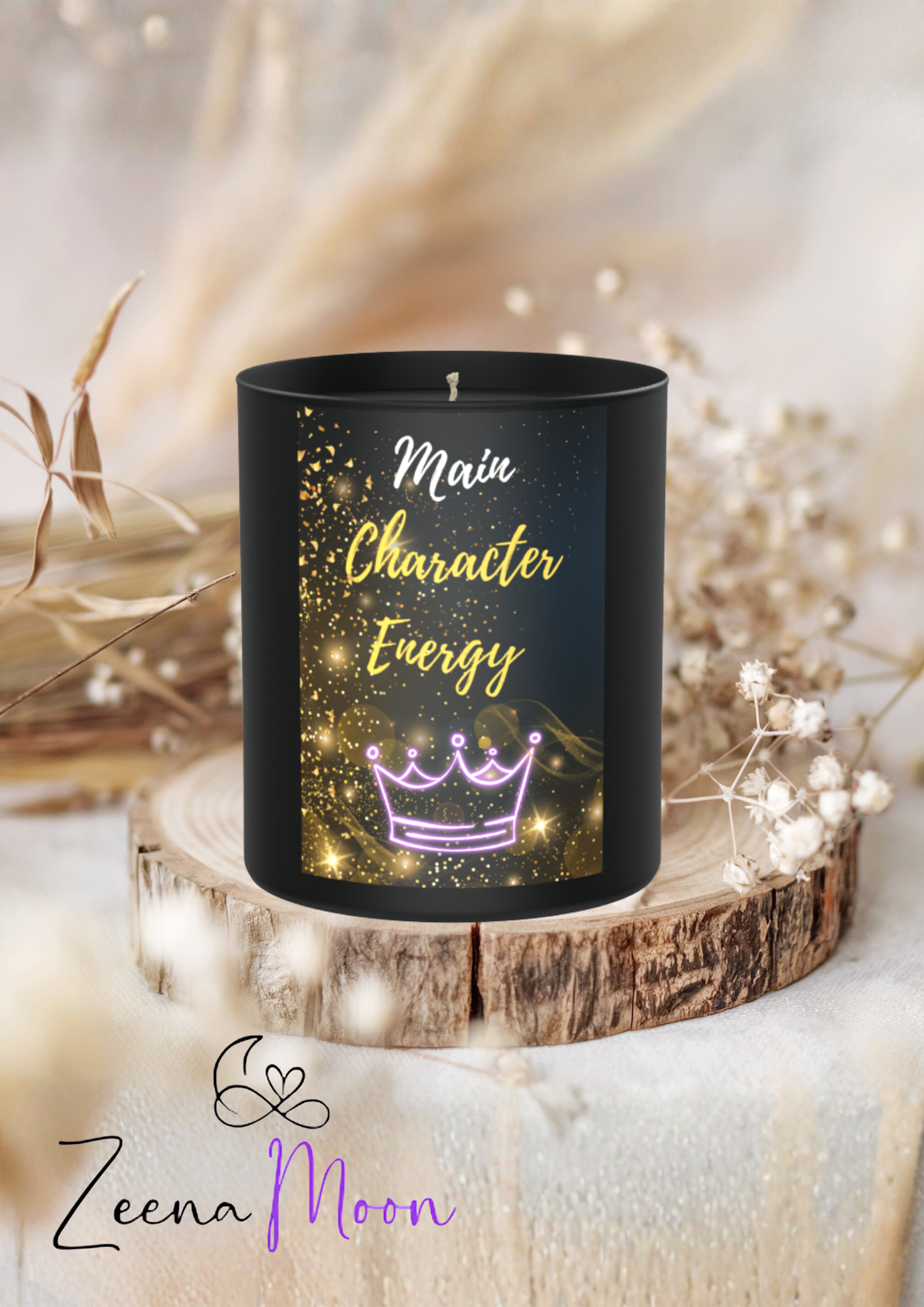 Main Character Energy 200g Black Candle ‘Dark Noir’