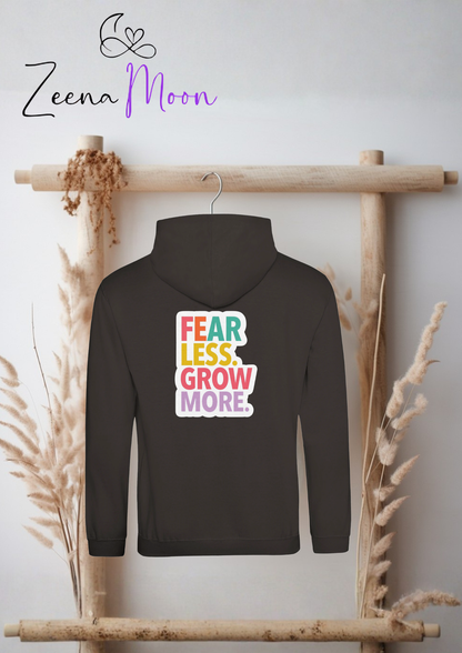 Fear Less. Grow More Premium Unisex Pullover Hoodie