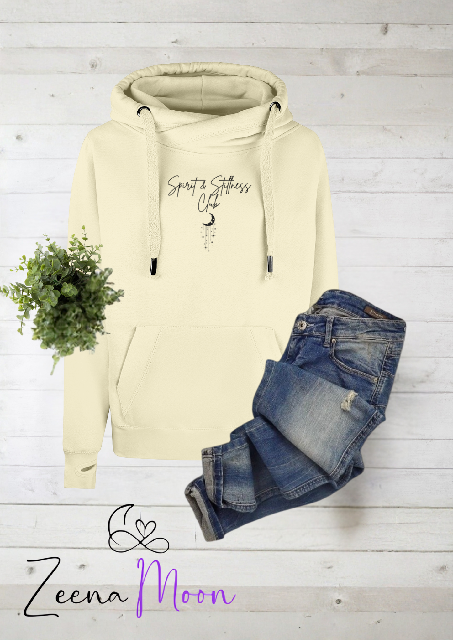 Spirit & Stillness Club Hoodie – Dreamy Lunar Edition
