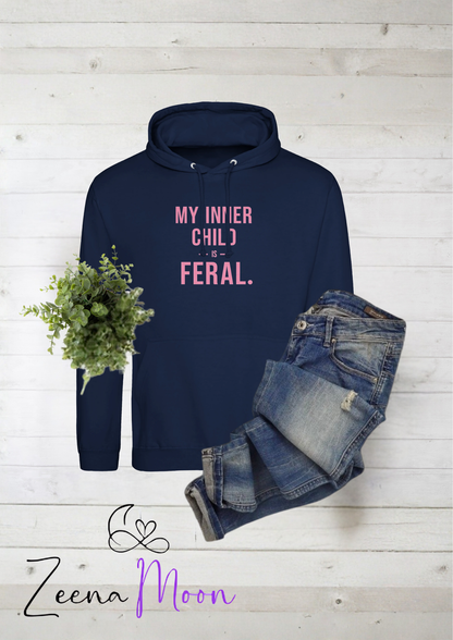 My Inner Child Is Feral Premium Unisex Pullover Hoodie