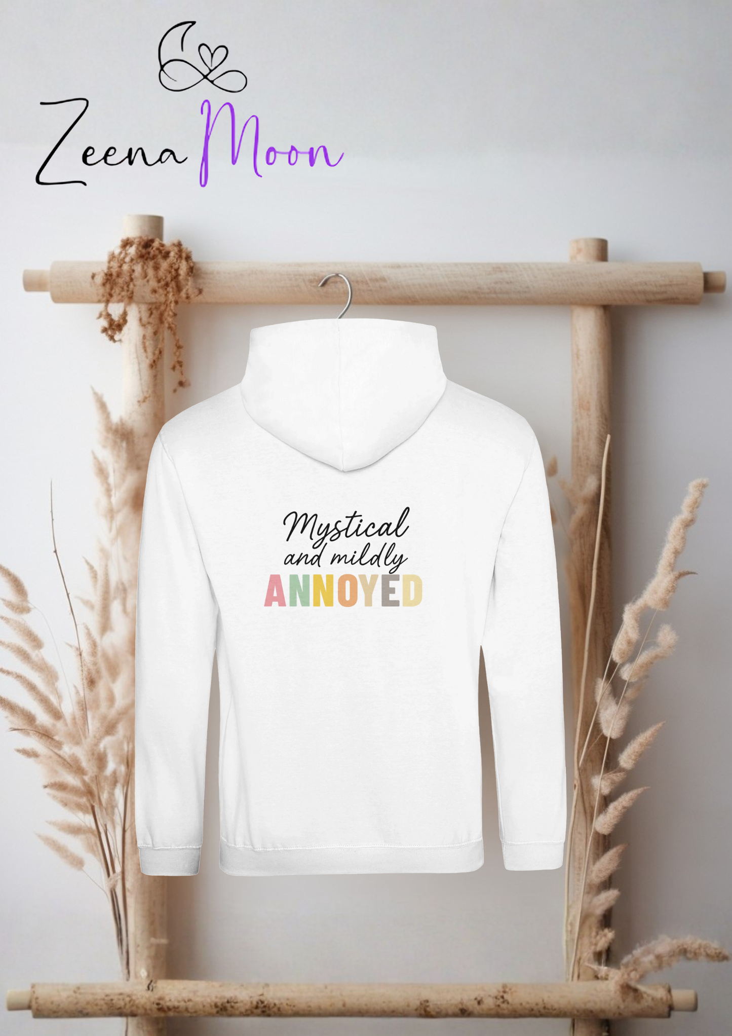 Mystical and Mildly Annoyed Hoodie Premium Unisex Pullover Hoodie