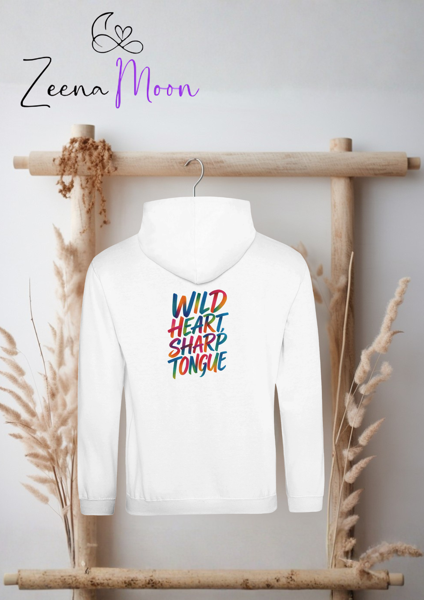 Wild Heart, Sharp Tongue Hoodie – Premium Unisex Pullover