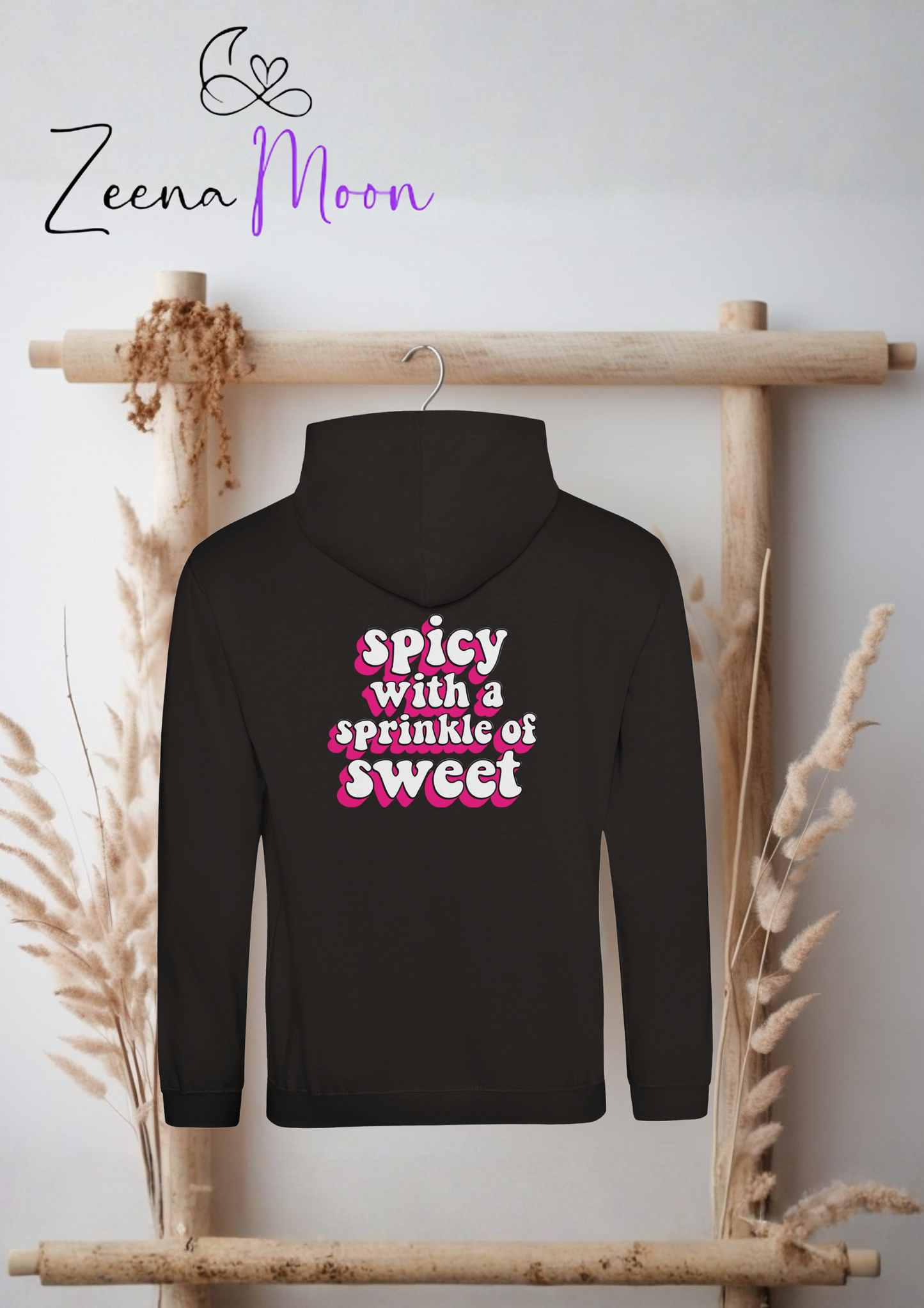 Spicy with a Sprinkle of Sweet Hoodie – Premium Unisex Pullover
