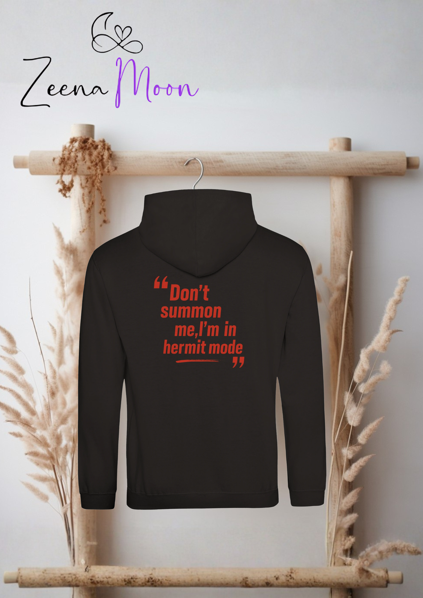 Don’t Summon Me, I’m in Hermit Mode Hoodie – Premium Unisex Pullover