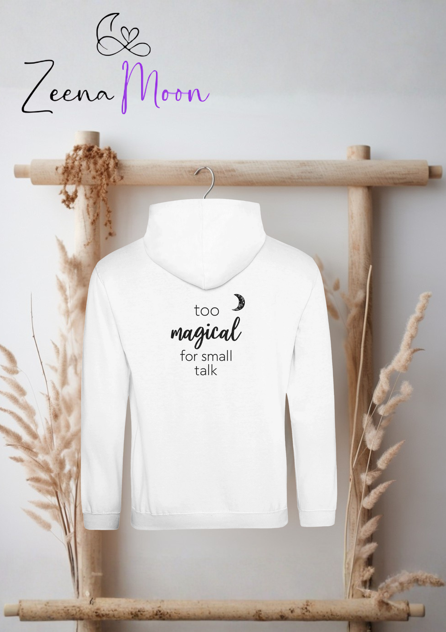 Too Magical for Small Talk Hoodie – Premium Unisex Pullover