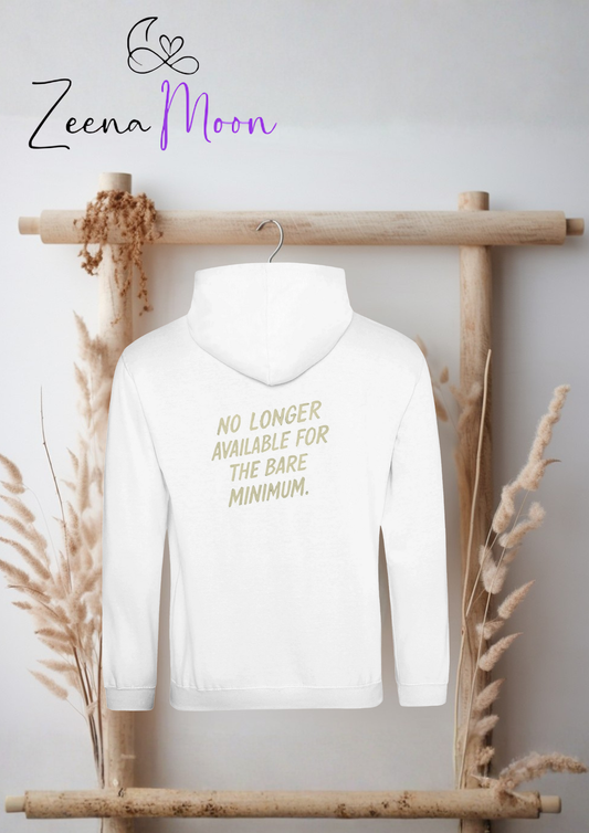 No Longer Available for the Bare Minimum Premium Unisex Pullover Hoodie
