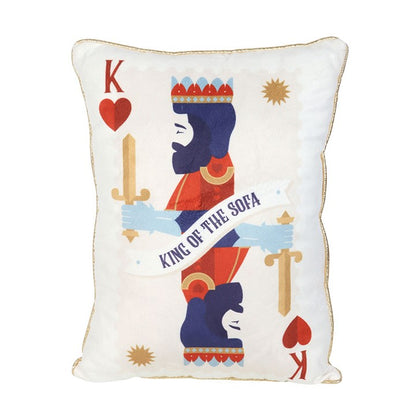King of the Sofa Cushion – Funny Gift