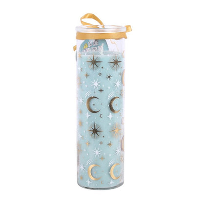 Blue Pastel Skies Celestial Candle – Peppermint Scented