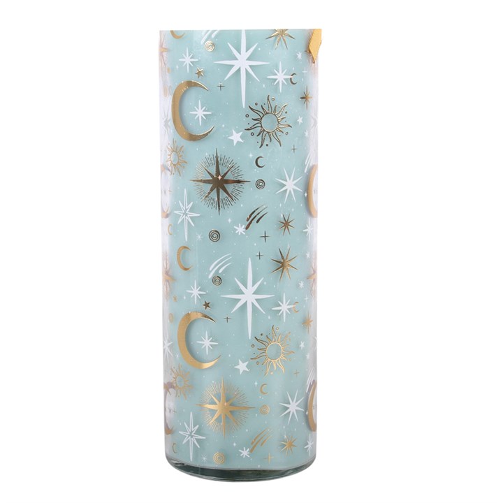 Blue Pastel Skies Celestial Candle – Peppermint Scented