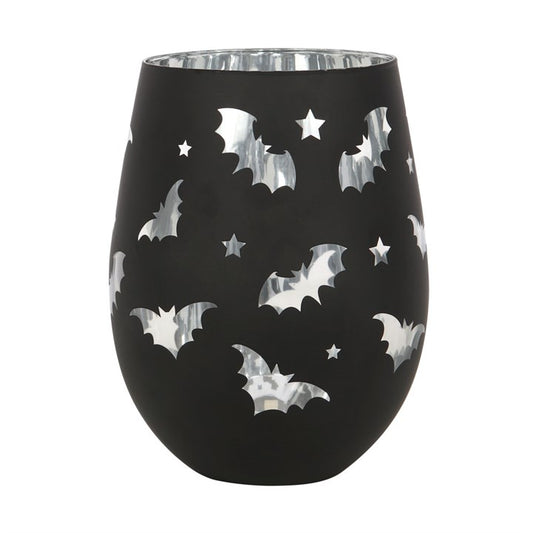 Bat Stemless Glass | Gothic Glassware Gift UK