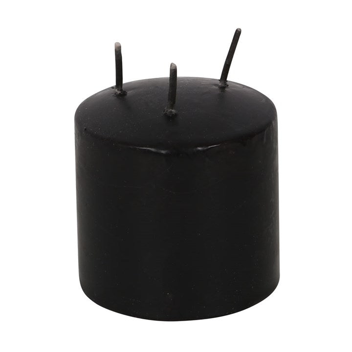 Small Vampire Blood Wax Pillar Unscented Candle