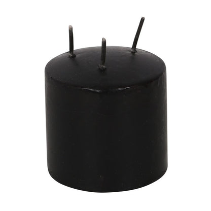 Small Vampire Blood Wax Pillar Unscented Candle