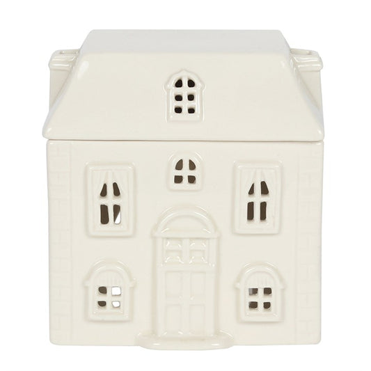 White House Oil Burner | Cosy Neutral Home Décor