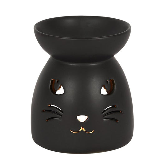 Black Cat Oil Burner & Wax Melt Warmer