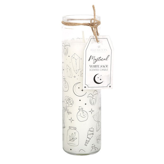 Mystical White Sage 7 Day Ritual Candle – Cleansing Candle