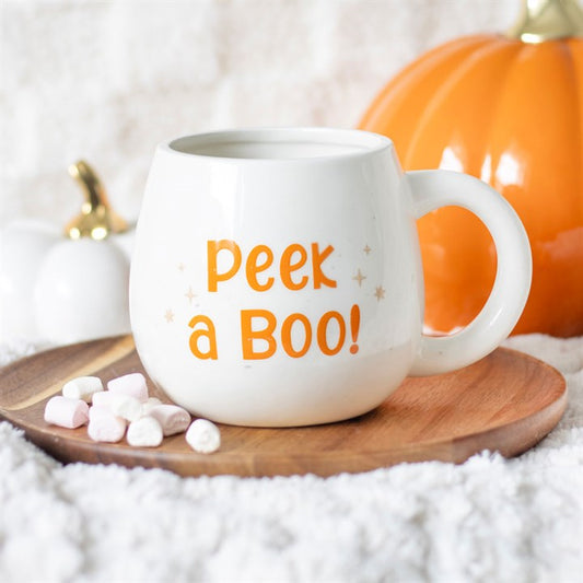 Peekaboo Ghost Mug | Surprise Ghost Inside Halloween Mug