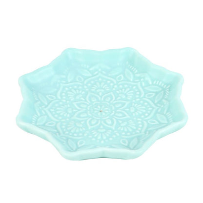 Blue Mandala Incense Stick Holder
