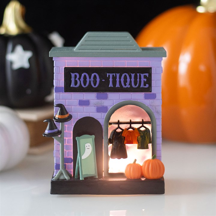 Boo-tique Halloween LED Light Up Decoration – Spooky Village House