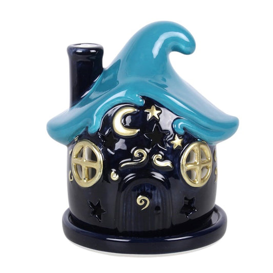 Moonwave Cottage Incense Cone Holder – Witchy Celestial Burner