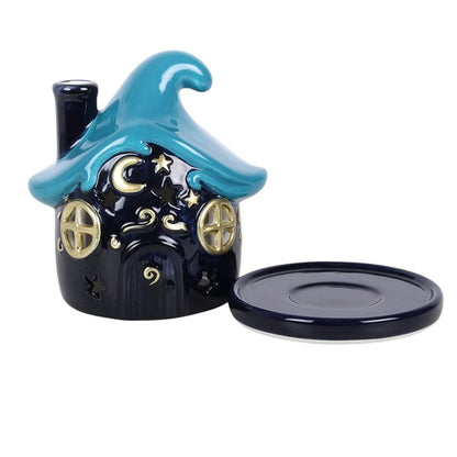Moonwave Cottage Incense Cone Holder – Witchy Celestial Burner
