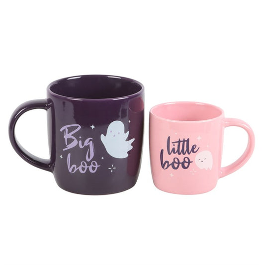 Big Boo & Little Boo Ghost Mug Set | Halloween Gift UK