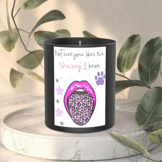 Not everyone likes me. Shocking, I know. 200g Black Candle ‘Dark Noir’