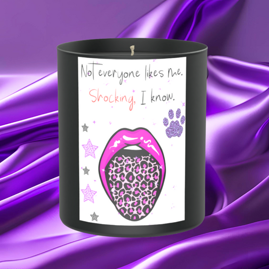 Not everyone likes me. Shocking, I know. 200g Black Candle ‘Dark Noir’