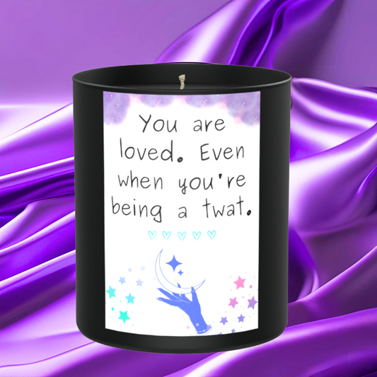 Funny Adult Humour 200g Black Candle ‘Dark Noir’