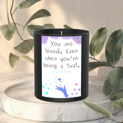 Funny Adult Humour 200g Black Candle ‘Dark Noir’