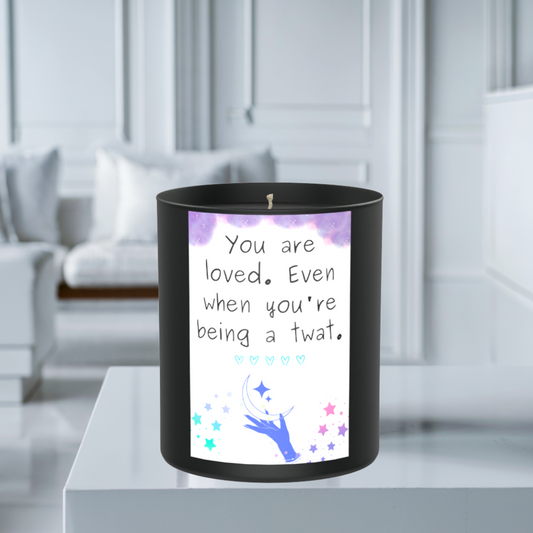 Funny Adult Humour 200g Black Candle ‘Dark Noir’
