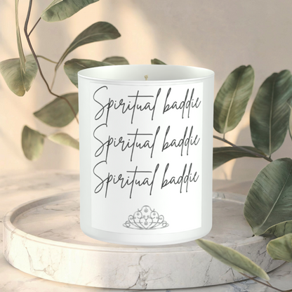 Spiritual Baddie 200g White candle ‘Sandy Bay'