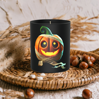 Pumpkin Halloween 200g Black Candle ‘Dark Noir’