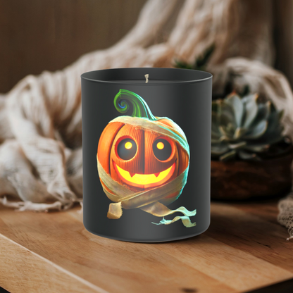 Pumpkin Halloween 200g Black Candle ‘Dark Noir’