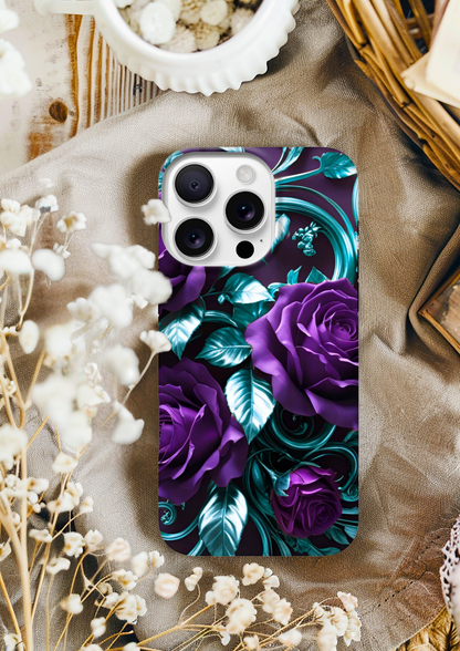 Midnight Bloom Tough Case I Phone