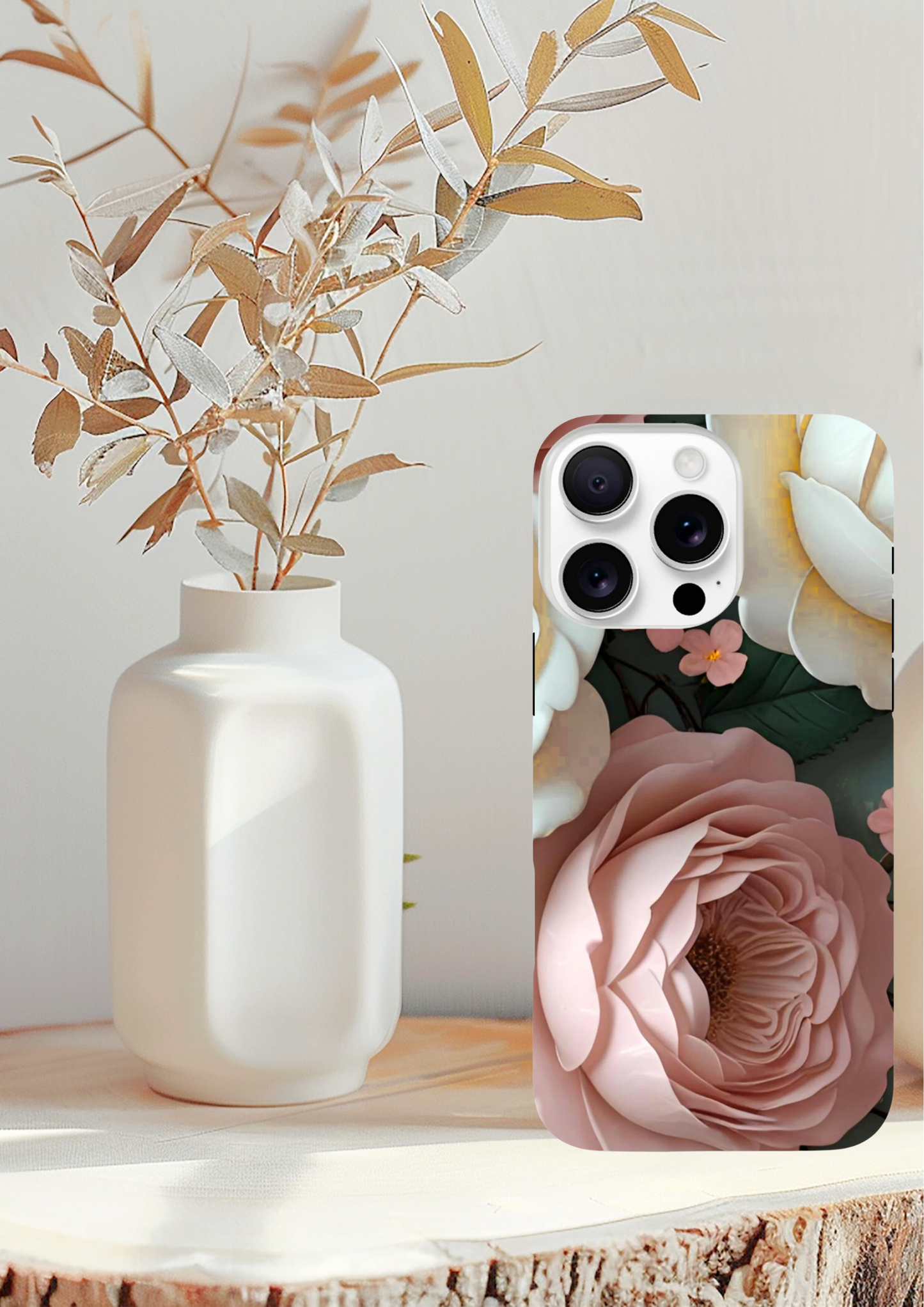 Vintage Bloom 🌸🌿Tough case For I Phone