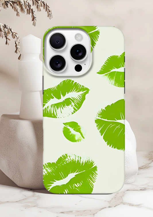 Lime Lips Tough Case For I Phone