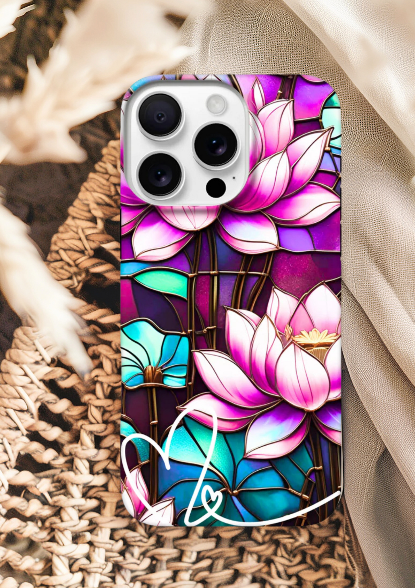Lotus Radiance – Tough Case for I Phone