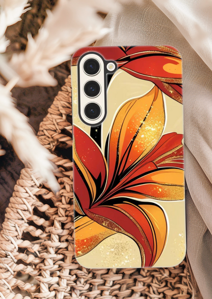 Fiery Bloom – Tough Case For Samsung Galaxy