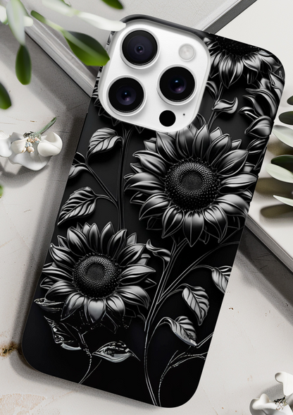 Shadow Sunflower Tough case For I Phone