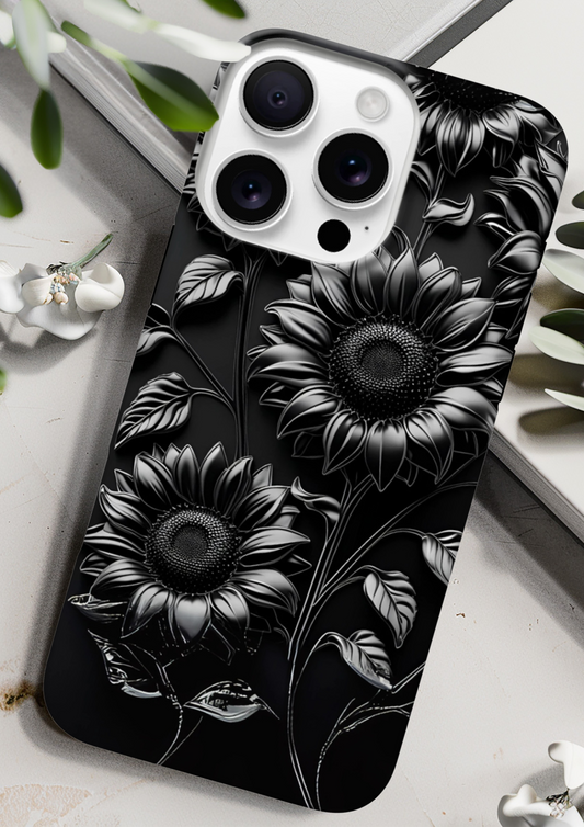Shadow Sunflower Tough case For I Phone