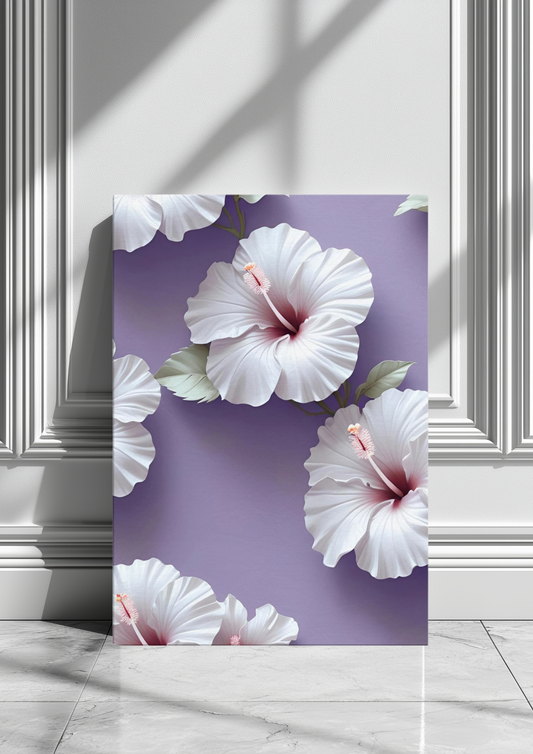 Purple Haze Blossom Canvas Print