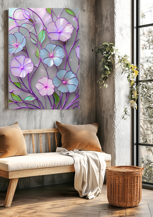 Twilight Bloom Canvas