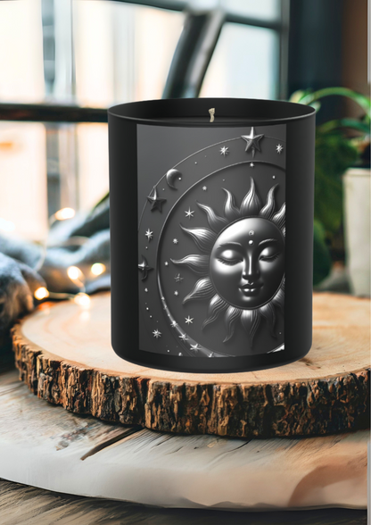 Solar-powered, sun-blessed, and totally unbothered 200g Black Candle ‘Dark Noir’