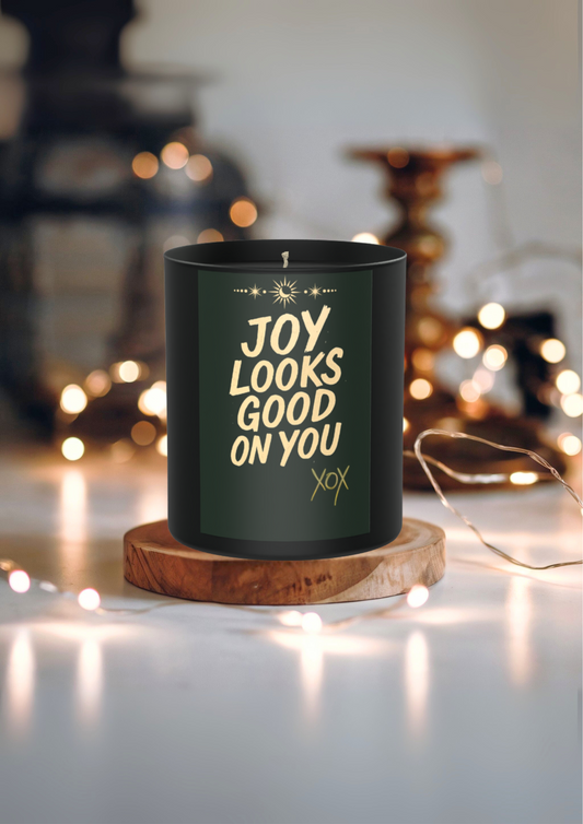 Joy Looks Good on You 200g Black Candle ‘Dark Noir’