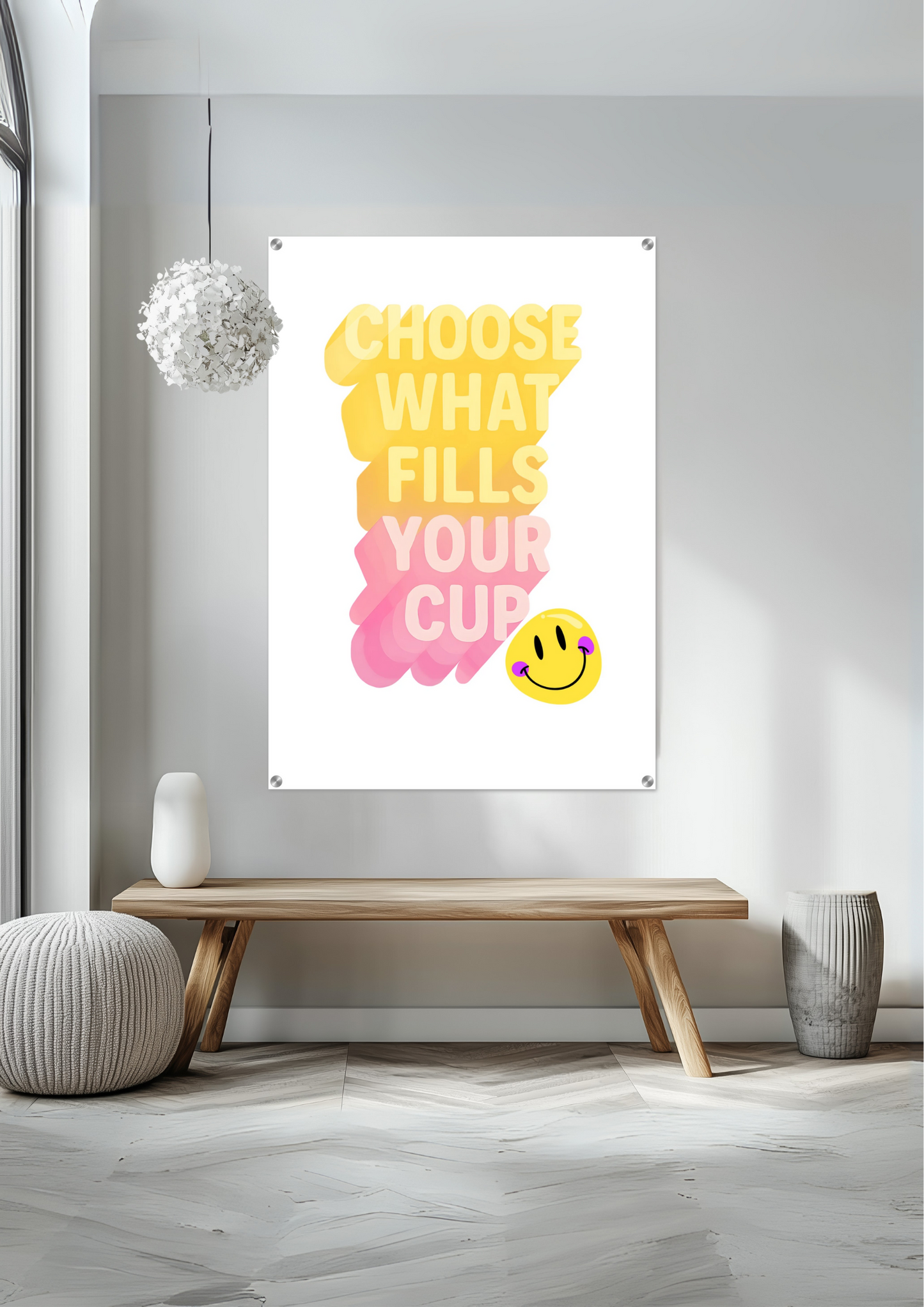 Choose What Fills Your Cup Acrylic Print