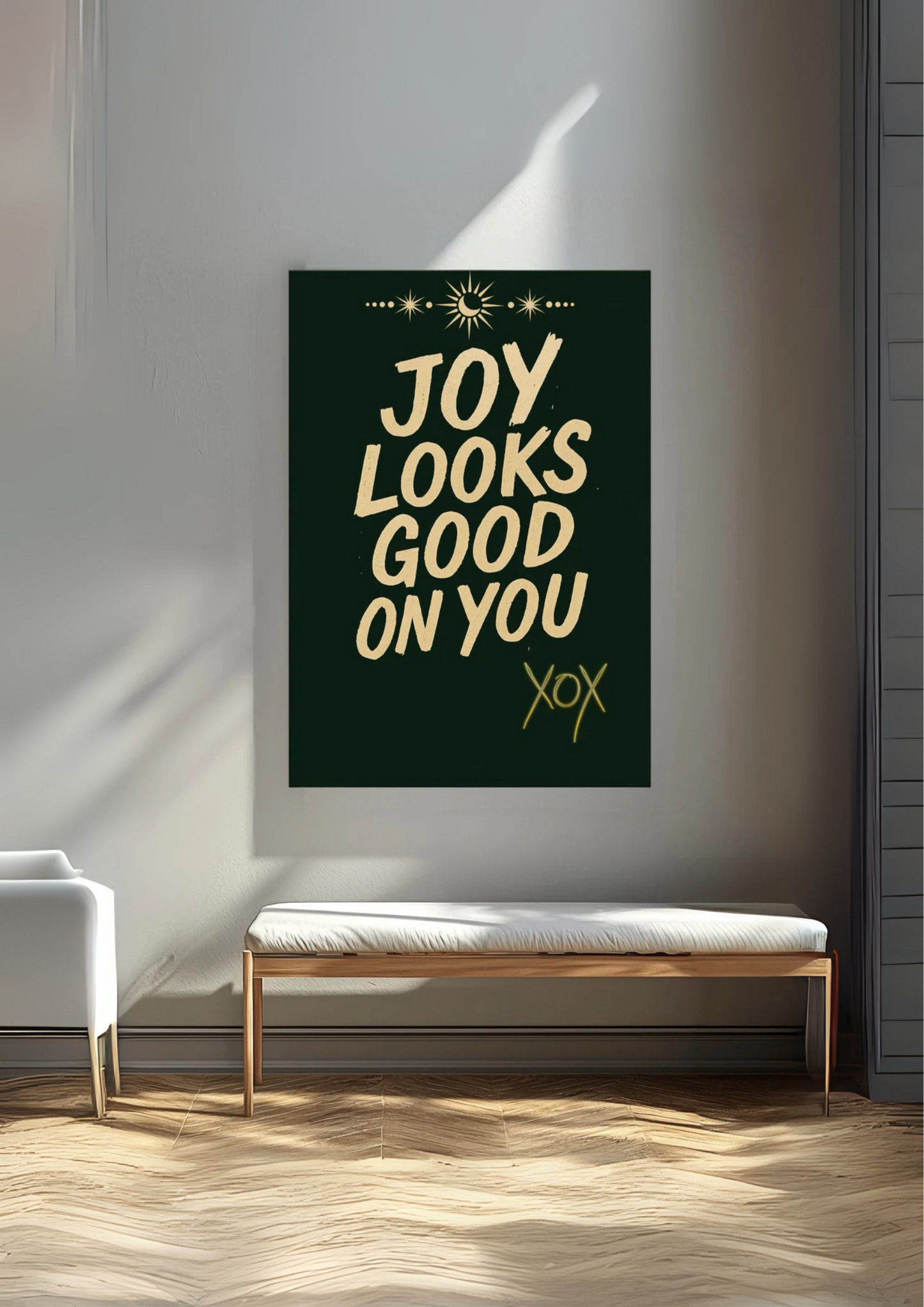 Joy Looks Good on You Canvas