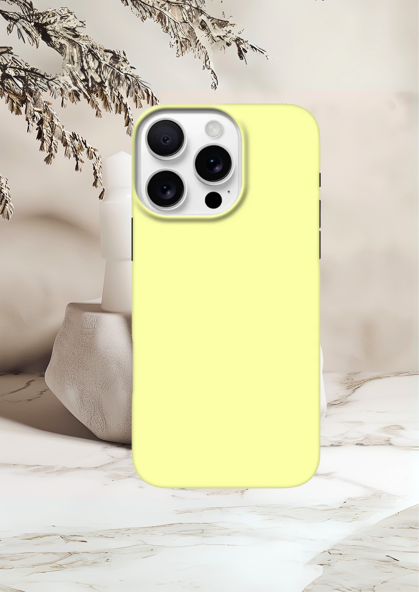 Sunbeam Aura – Pastel Yellow Tough Case for i phone