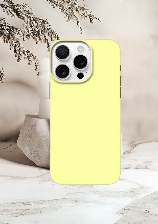 Sunbeam Aura – Pastel Yellow Tough Case for i phone