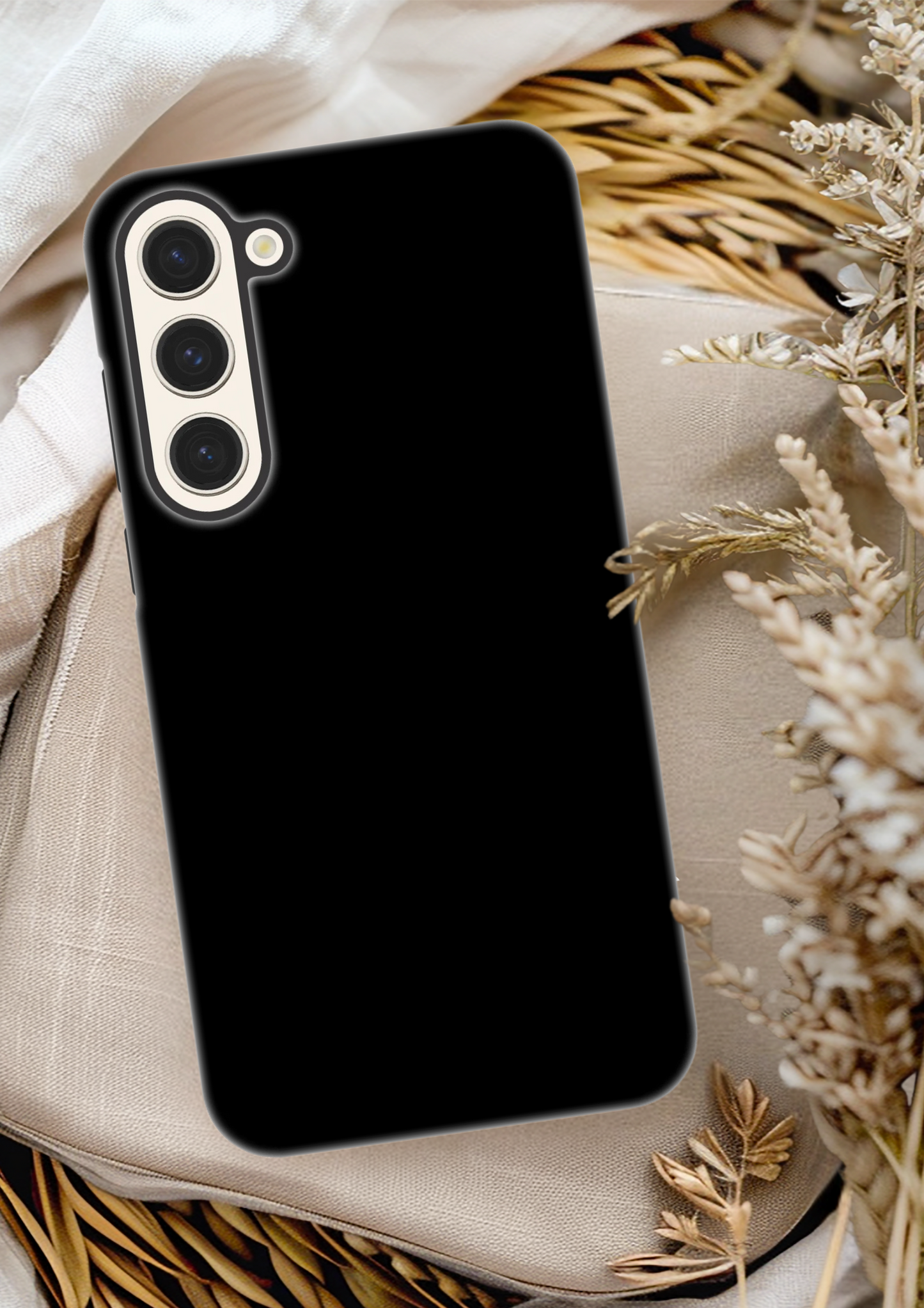 Void Shield – Midnight Black Tough Case for Samsung Galaxy