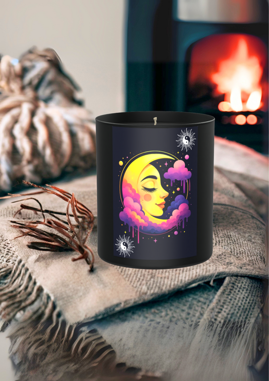 Aurora Luna 200g Black Candle ‘Dark Noir’